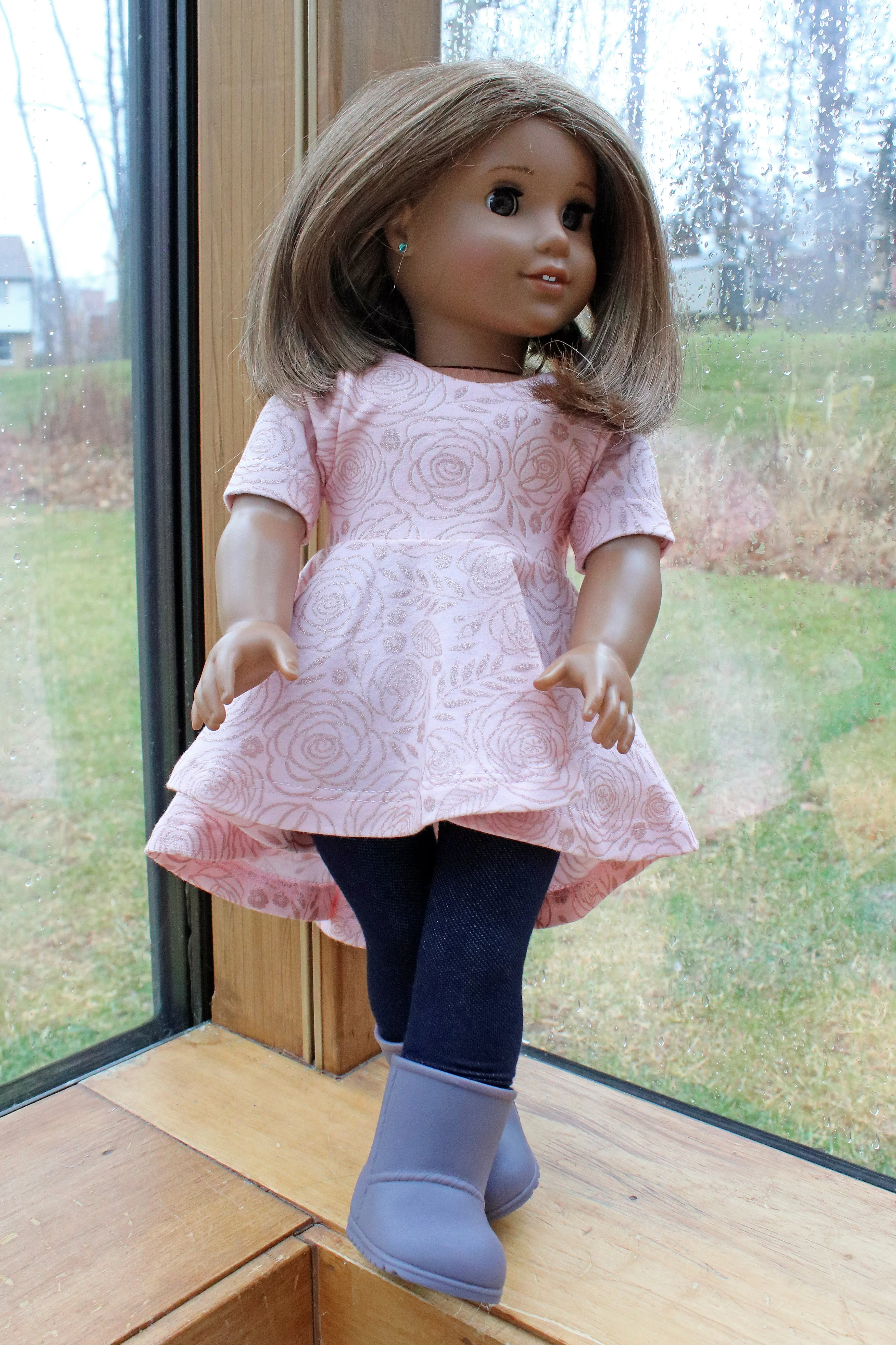 18-Inch Doll Mya Hi-Lo Peplum Top