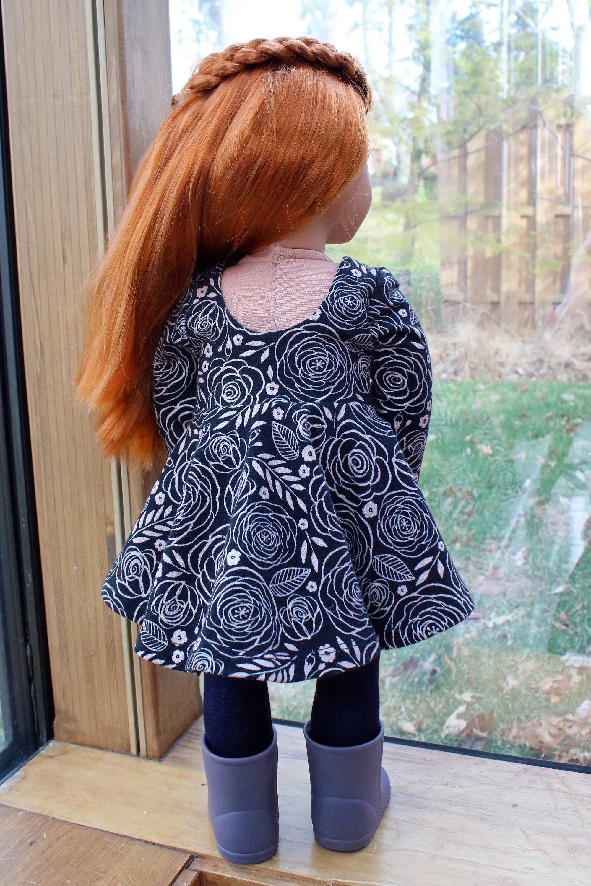 18-Inch Doll Mya Hi-Lo Peplum Top