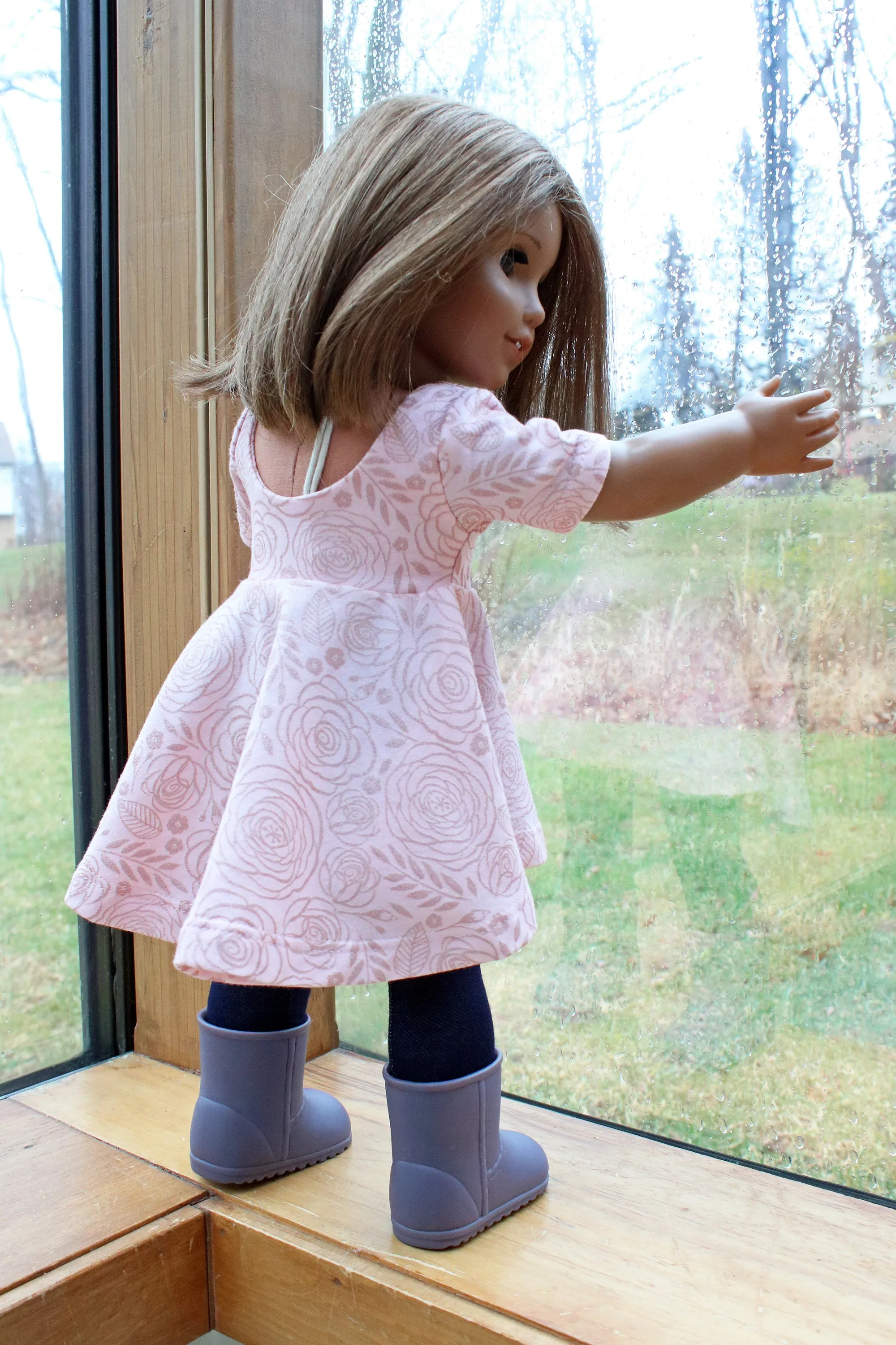 18-Inch Doll Mya Hi-Lo Peplum Top