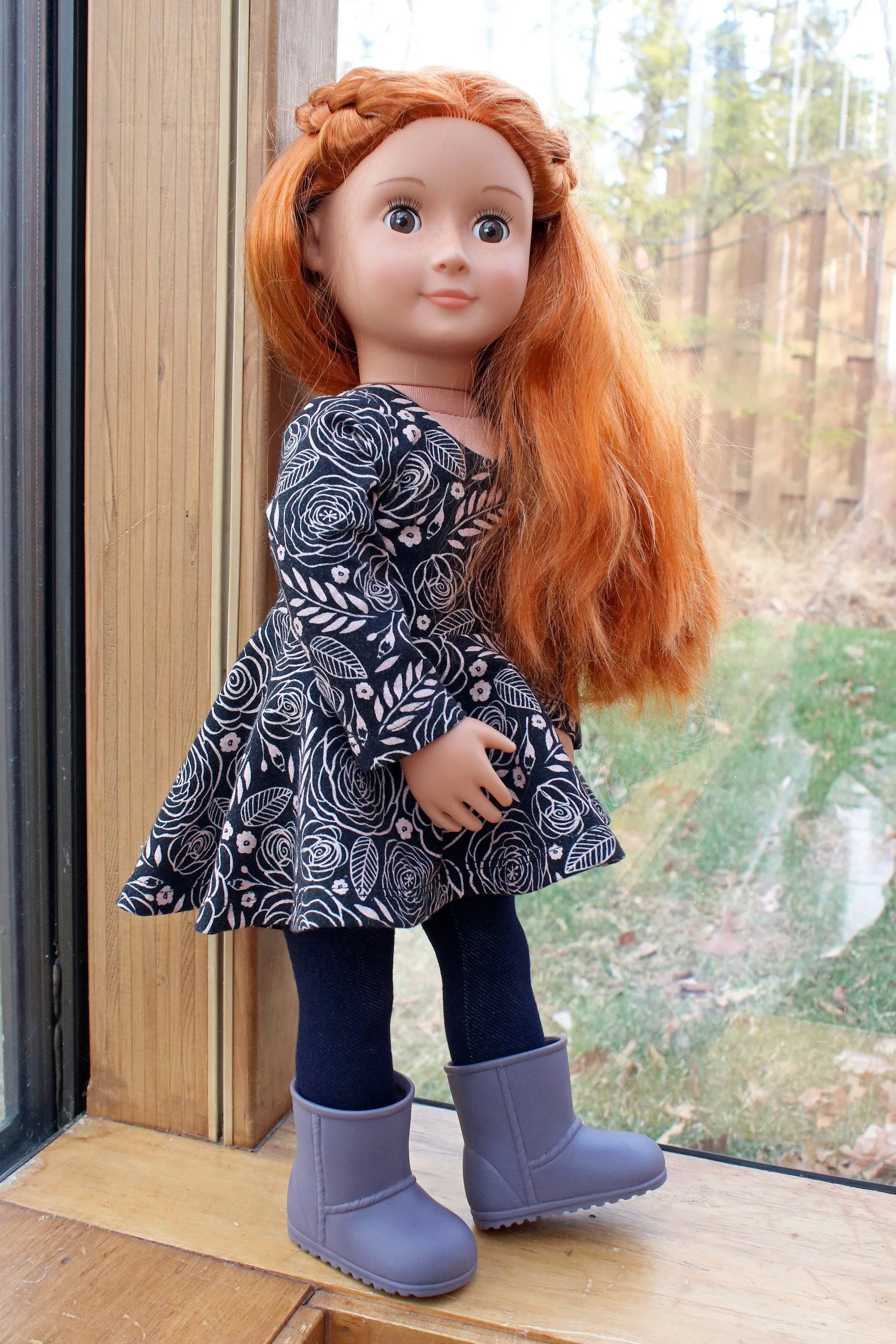 18-Inch Doll Mya Hi-Lo Peplum Top