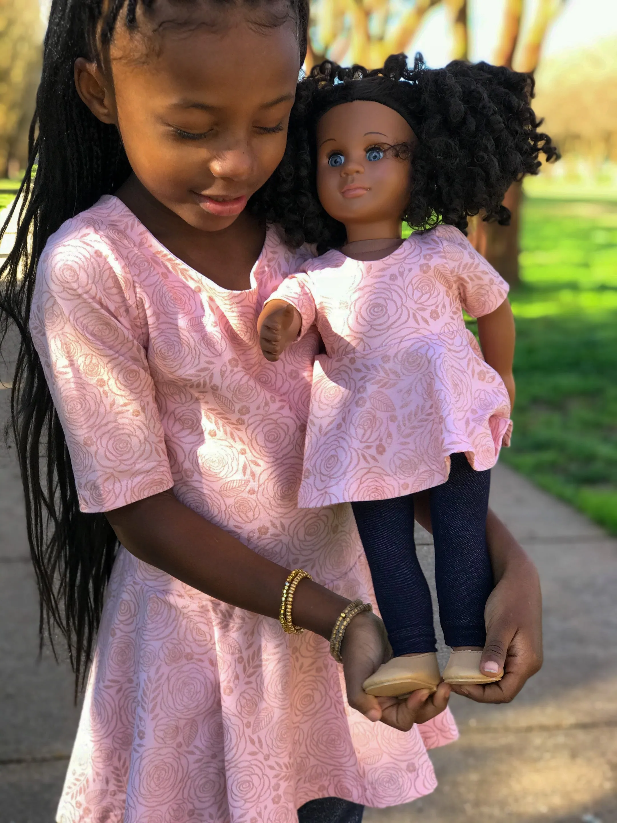 18-Inch Doll Mya Hi-Lo Peplum Top