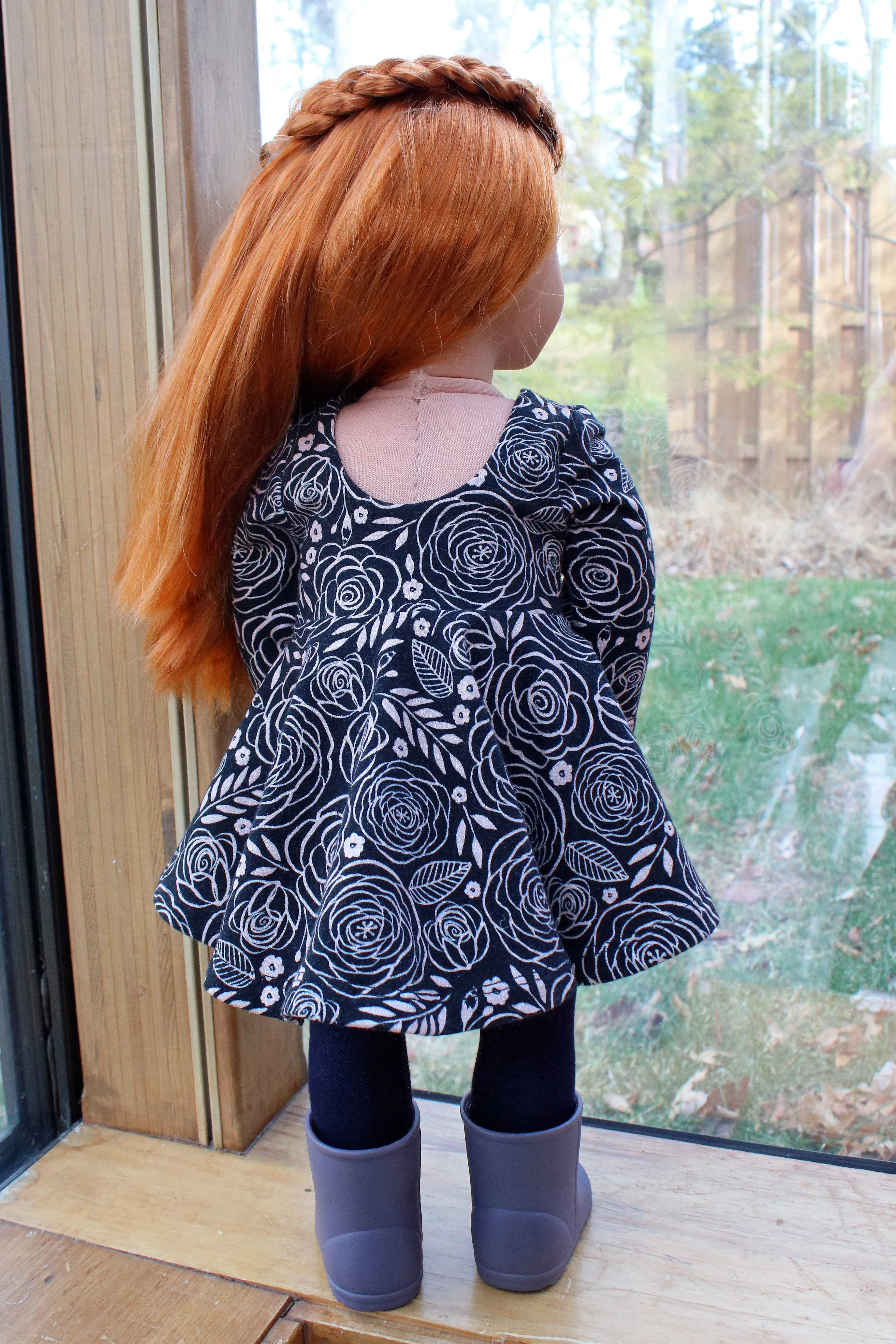 18-Inch Doll Mya Hi-Lo Peplum Top