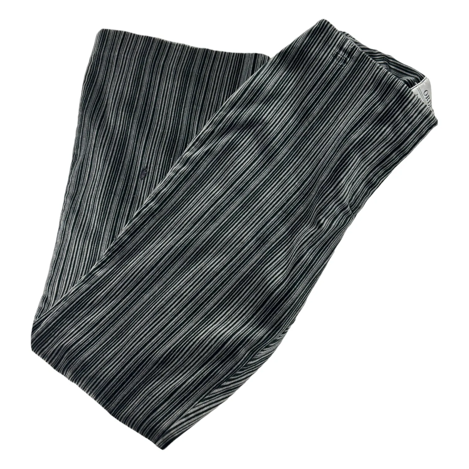 90s Velvet Striped Flares