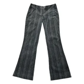 90s Velvet Striped Flares