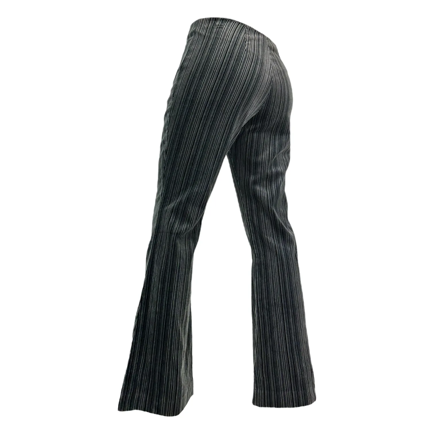 90s Velvet Striped Flares
