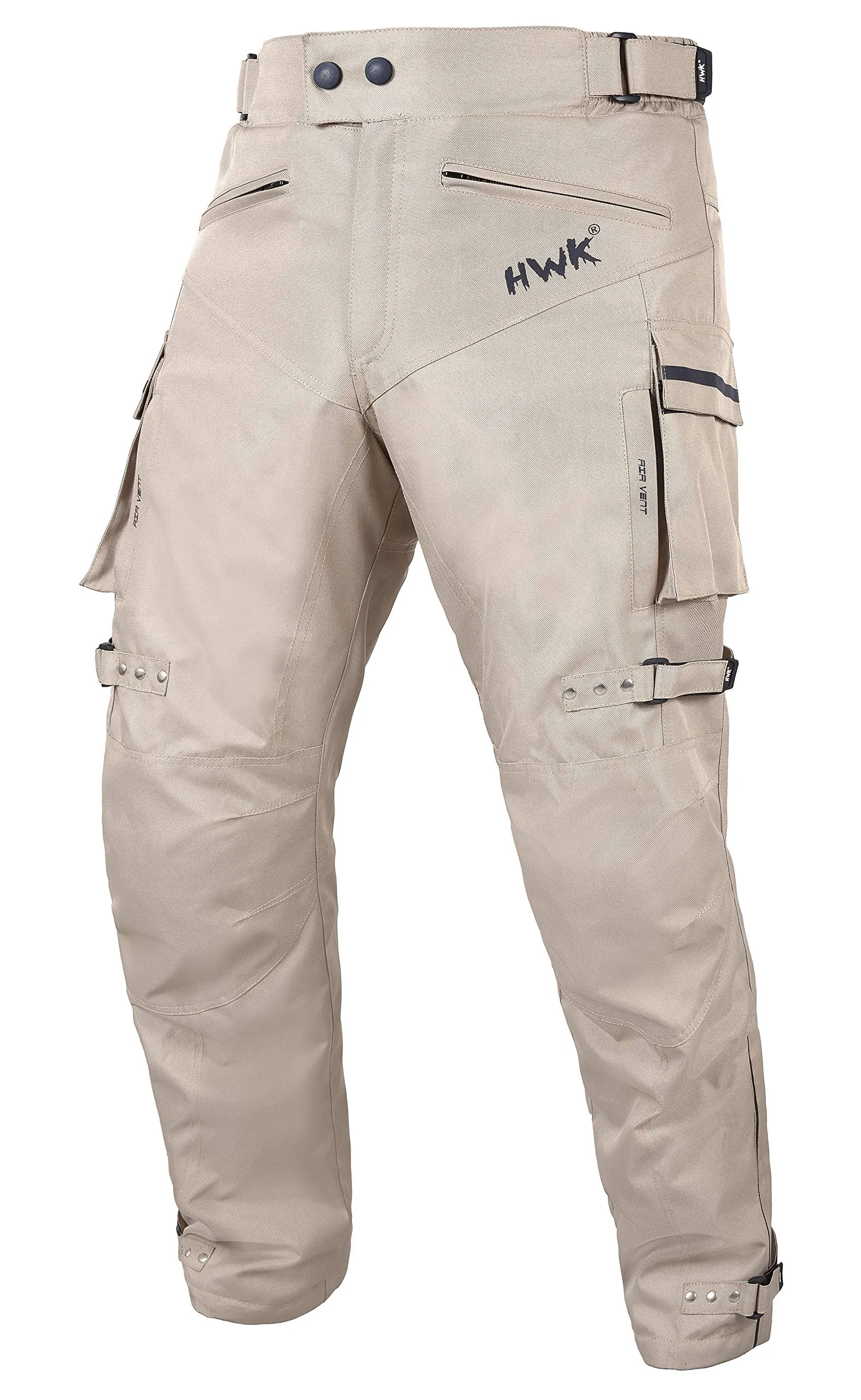 HWK Motorcycle Pants Adventure Dirt Bike Dualsport Riding Water Resistant Pant