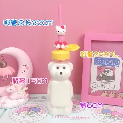 Kawaii Bear Kids Water Bottles