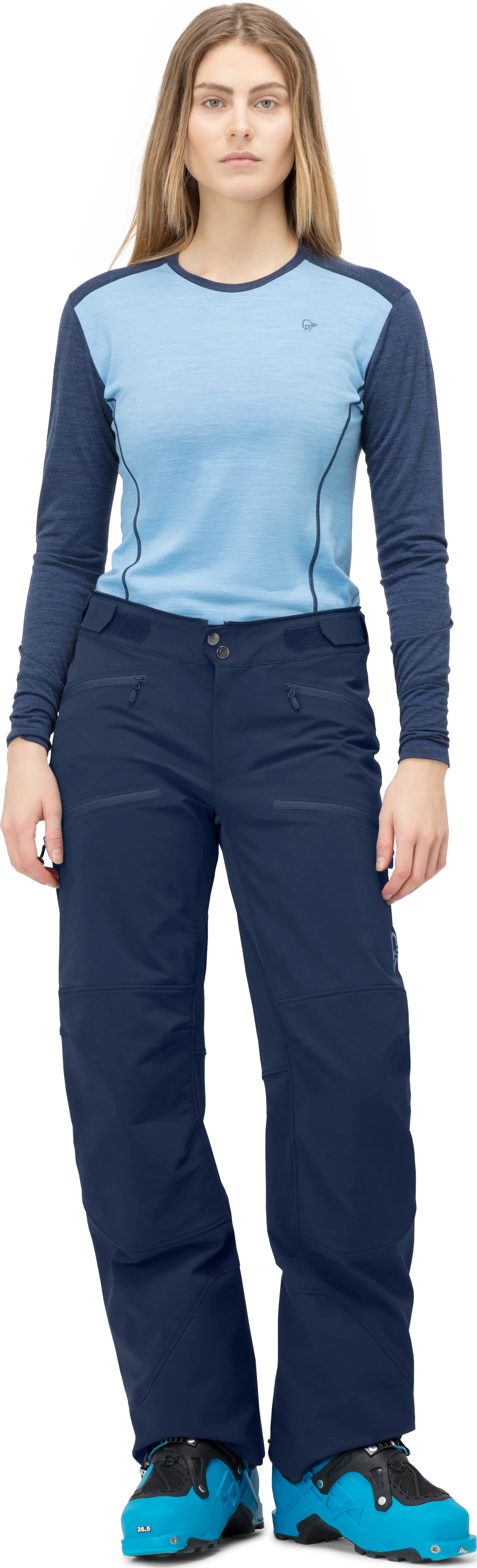 Norrøna Women&#x27;s Lyngen Flex1 Pants Indigo Night | Buy Norrøna Women&#x27;s Lyngen Flex1 Pants Indigo Night here | Outnorth