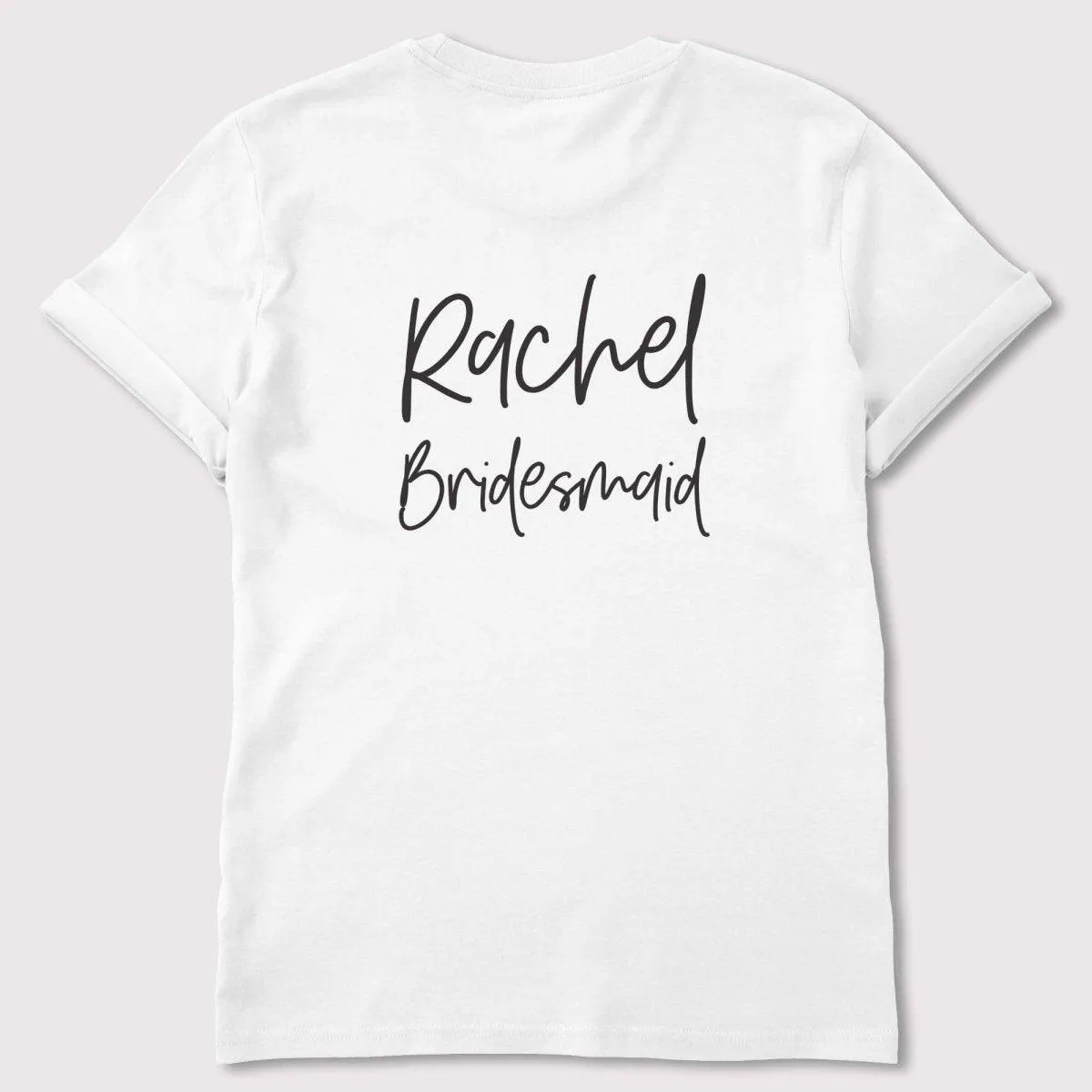 Personalised Hen Party T-shirt, Bachelorette T-shirts, Organic Hen Party Tops, Bride To Be Tops, Bride Tribe Tops, Bridesmaid Tops,  Maid