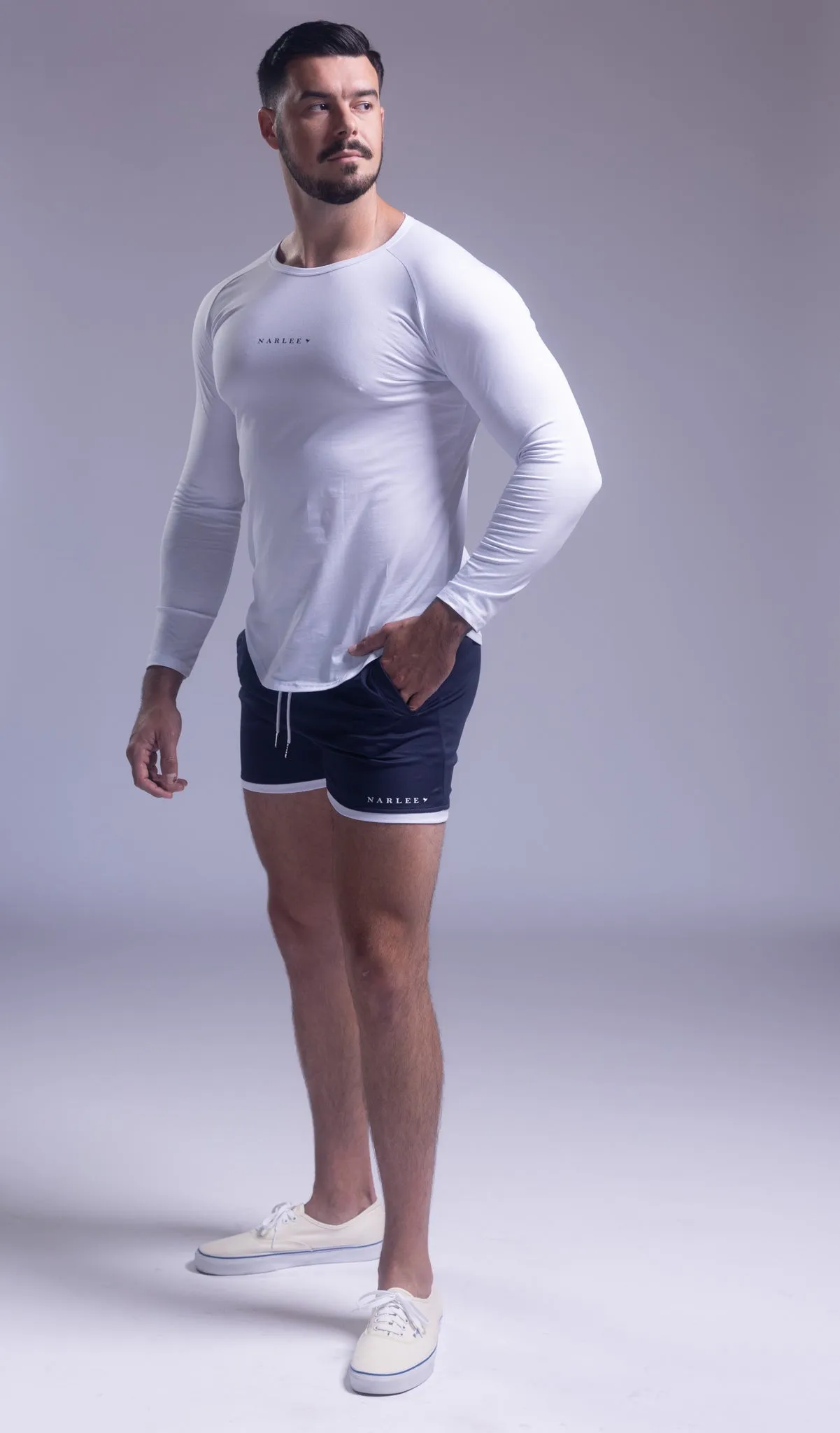 Signature Shorts Navy-Blue
