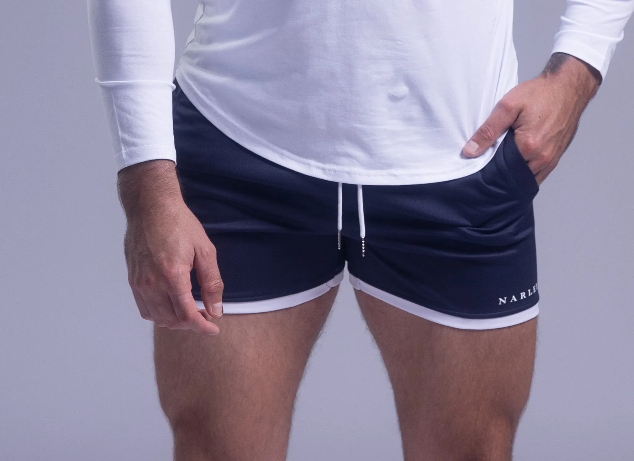 Signature Shorts Navy-Blue