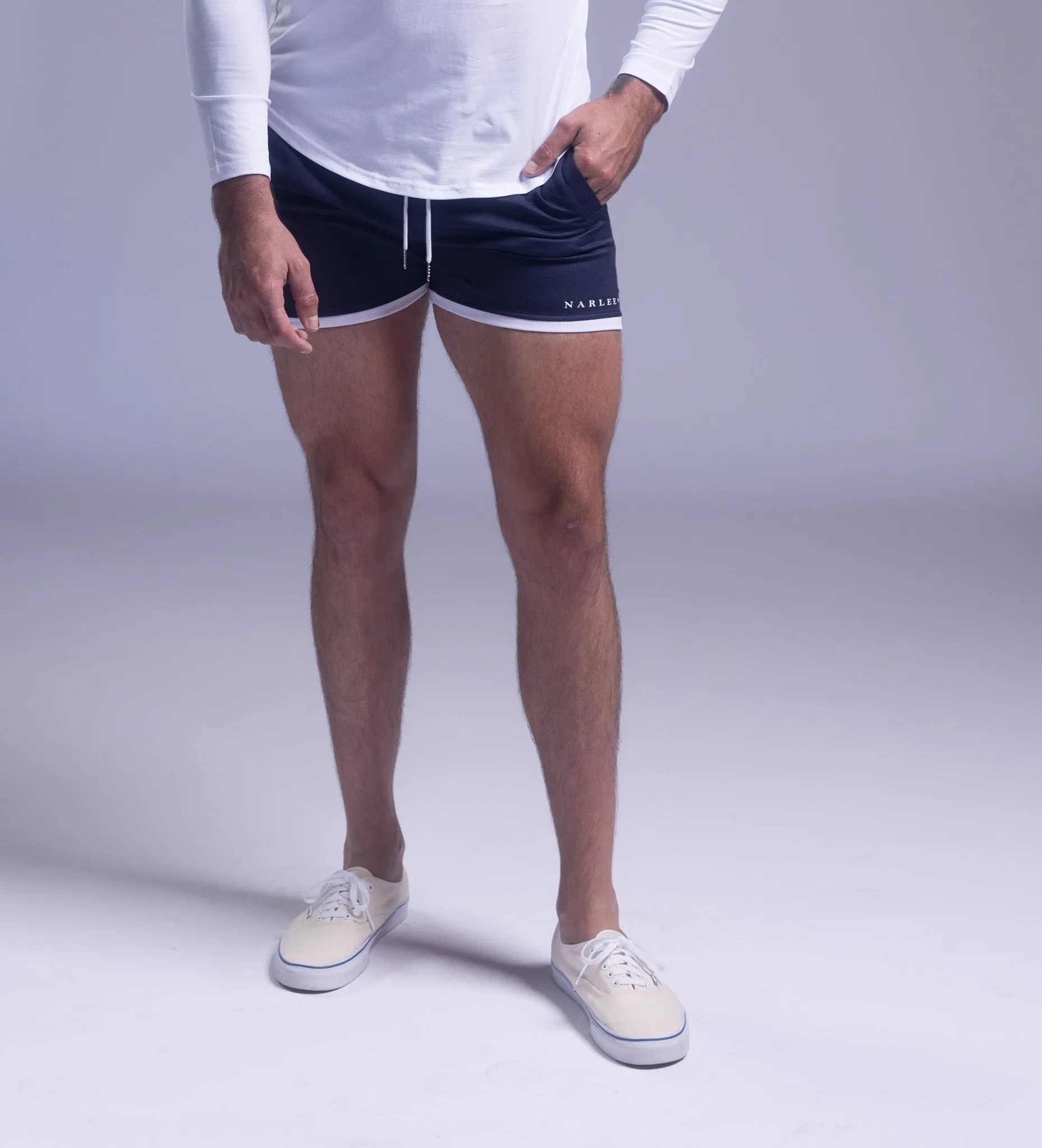 Signature Shorts Navy-Blue