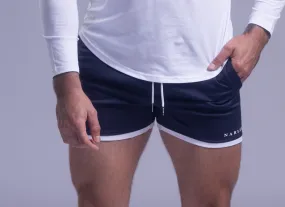 Signature Shorts Navy-Blue