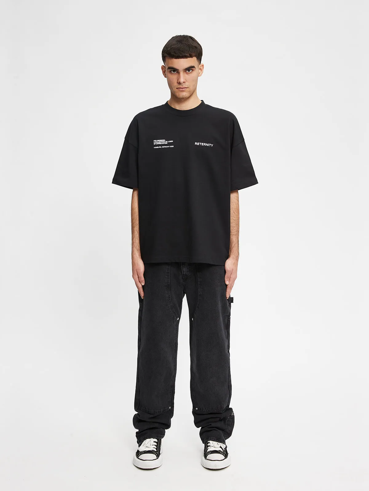 T-SHIRT OFFICIAL UNIFORM- BLACK/WHITE