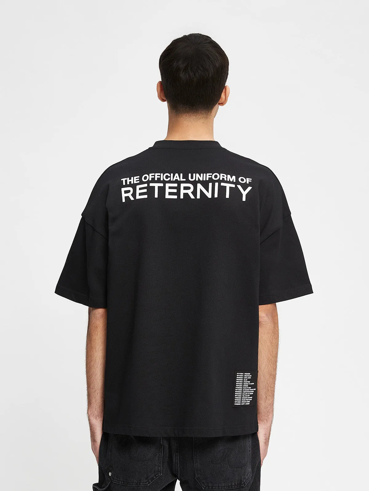 T-SHIRT OFFICIAL UNIFORM- BLACK/WHITE