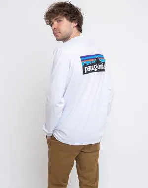 T-shirt Patagonia M's L/S P-6 Logo Responsibili-Tee
