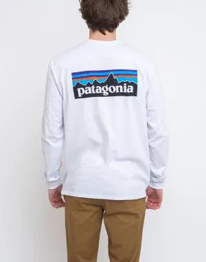 T-shirt Patagonia M's L/S P-6 Logo Responsibili-Tee