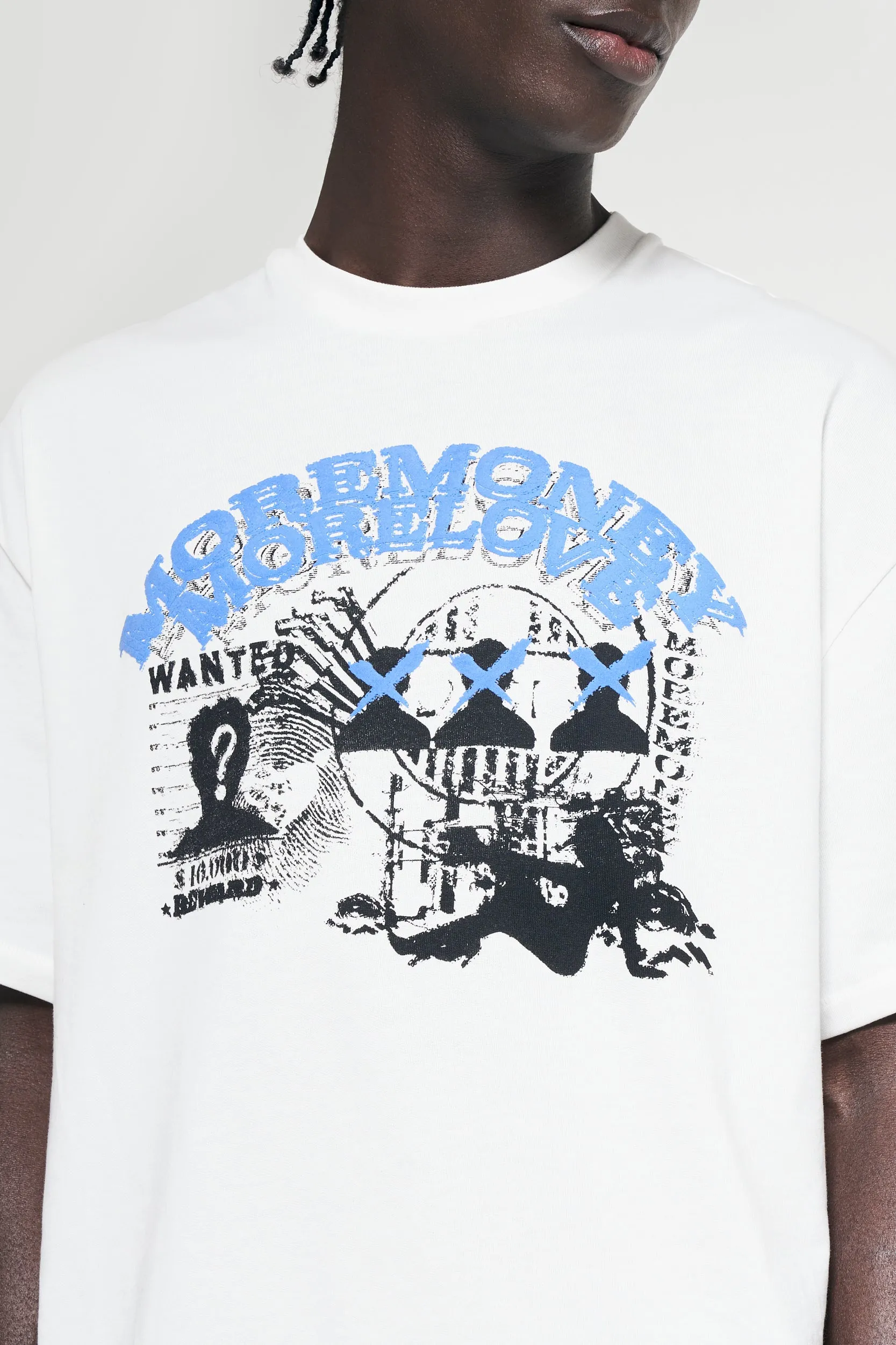 WILDLY WANTED BLANC TEE